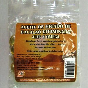 Aceite de Hígado de Bacalao Vit Perla Infantil - 40 x 25
