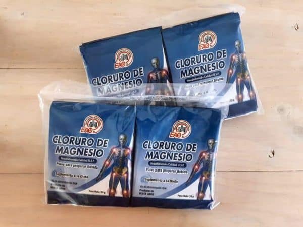 Cloruro de Magnesio - 12 Paquetes de 33 g c/u