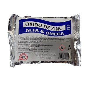 Óxido de Zinc - Paquete Individual de 500 g