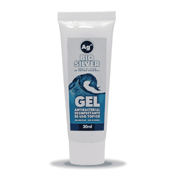Gel Antibacterial con Iones de Plata - 30 ml