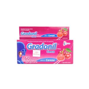 Gradonil Cereza - 60 Tabletas Dispensador