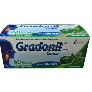 Gradonil Menta - 60 Tabletas