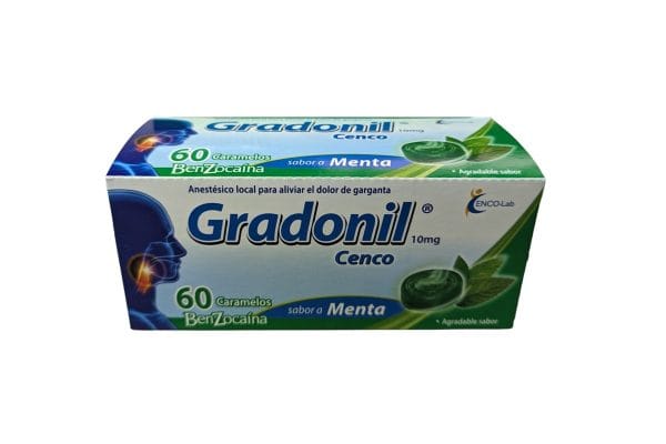 Gradonil Menta - 60 Tabletas