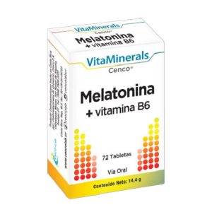 Melatonina + Vitamina B6 - 72 Tabletas