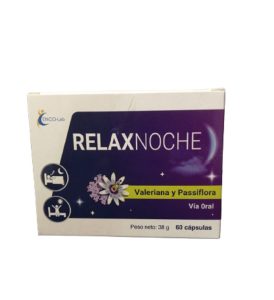 Relax Noche Valeriana + Passiflora - 60 Cápsulas
