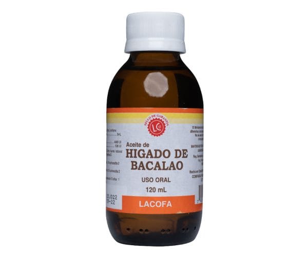 Aceite de Hígado de Bacalao - 120 ml