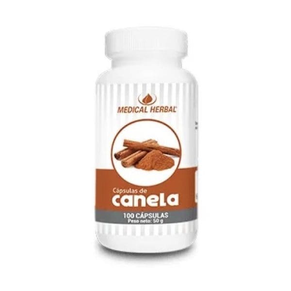 Cápsulas de Canela - 100 Unidades