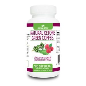 Cápsulas Natural Ketone Green Coffee - 100 Unidades