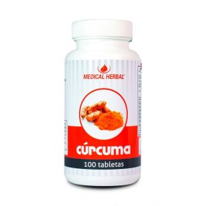 Tabletas de Cúrcuma - 100 Unidades