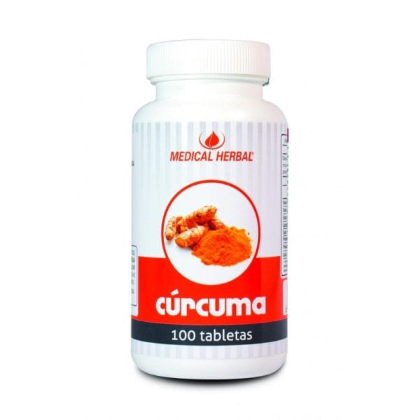 Tabletas de Cúrcuma - 100 Unidades