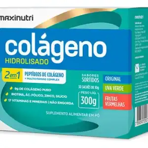 Colágeno Hidrolizado - 30 Sobres / 3 Sabores