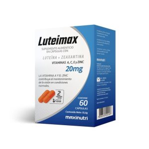 Luteimax 20 mg - 60 Cápsulas