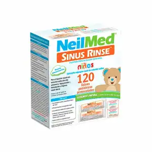 Sinus Rinse Pediátrico Repuesto con 120 Sobres