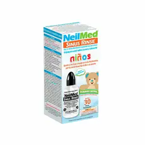 Sinus Rinse Pediátrico Kit con 30 Sobres Premezclados