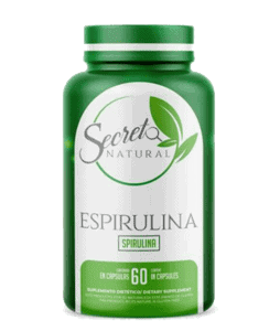 Cápsulas de Espirulina - 60 Unidades