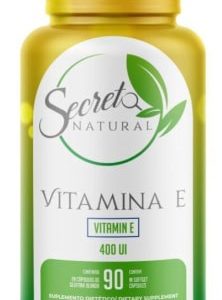Cápsulas de Vitamina E - 90 Unidades