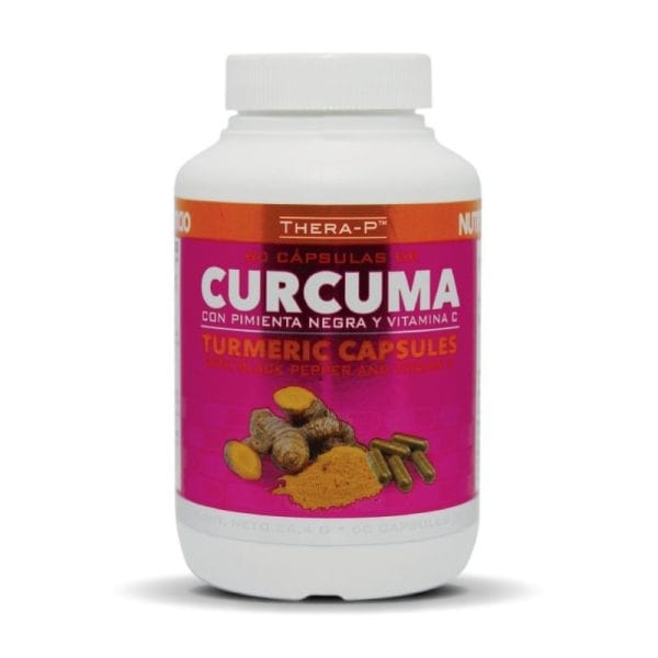 Cápsulas de Cúrcuma y Pimienta