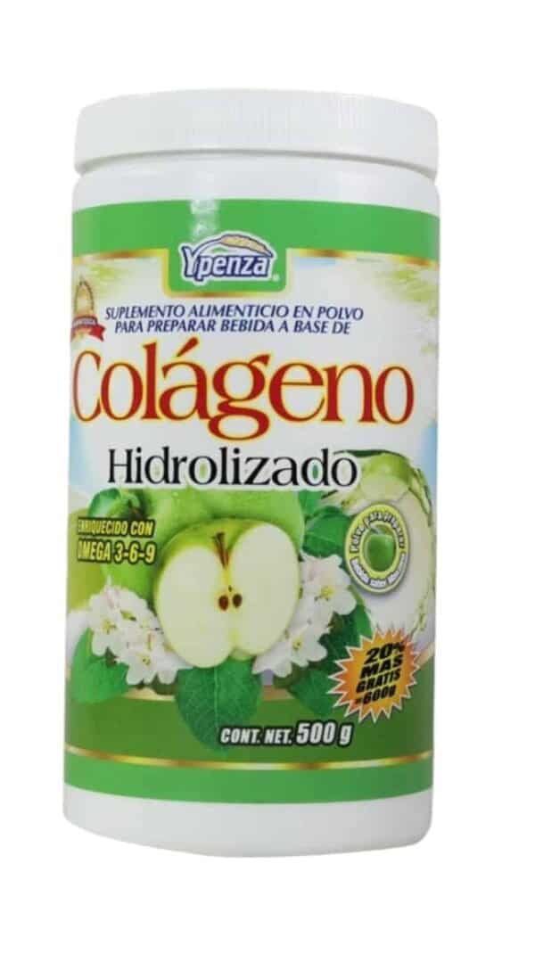 Colágeno Hidrolizado Sabor Manzana Verde - 500 g