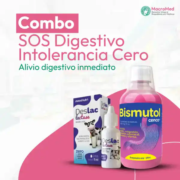 Combo SOS Digestivo Intolerancia Cero