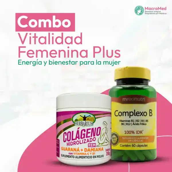 Combo Vitalidad Femenina Plus